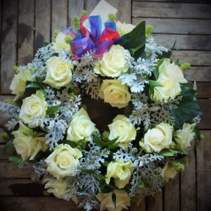 Rose Wreath / Centrepiece  - Colour choice